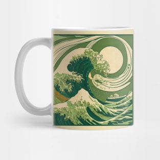 GREEN WAVE Mug